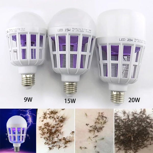 Lâmpada de LED  matadora de insetos (Pernilongo, Moscas ,Mosquitos da Dengue...)