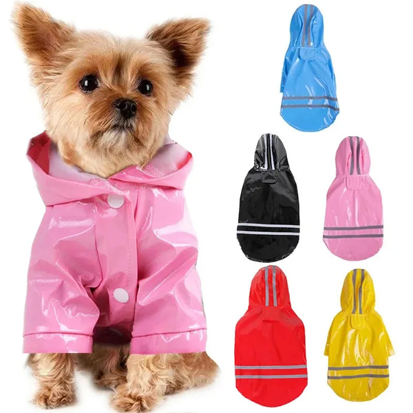 Capa de Chuva Colorida para Pets