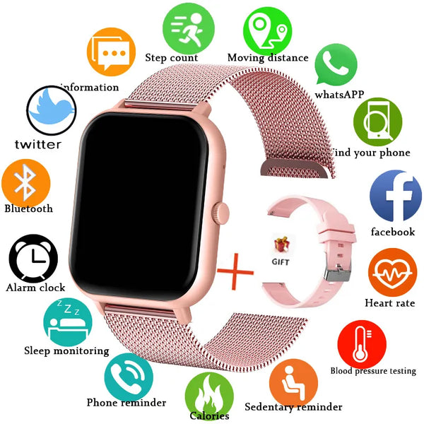 Smartwatch - Relógio Inteligente Compatível com Android e IOS