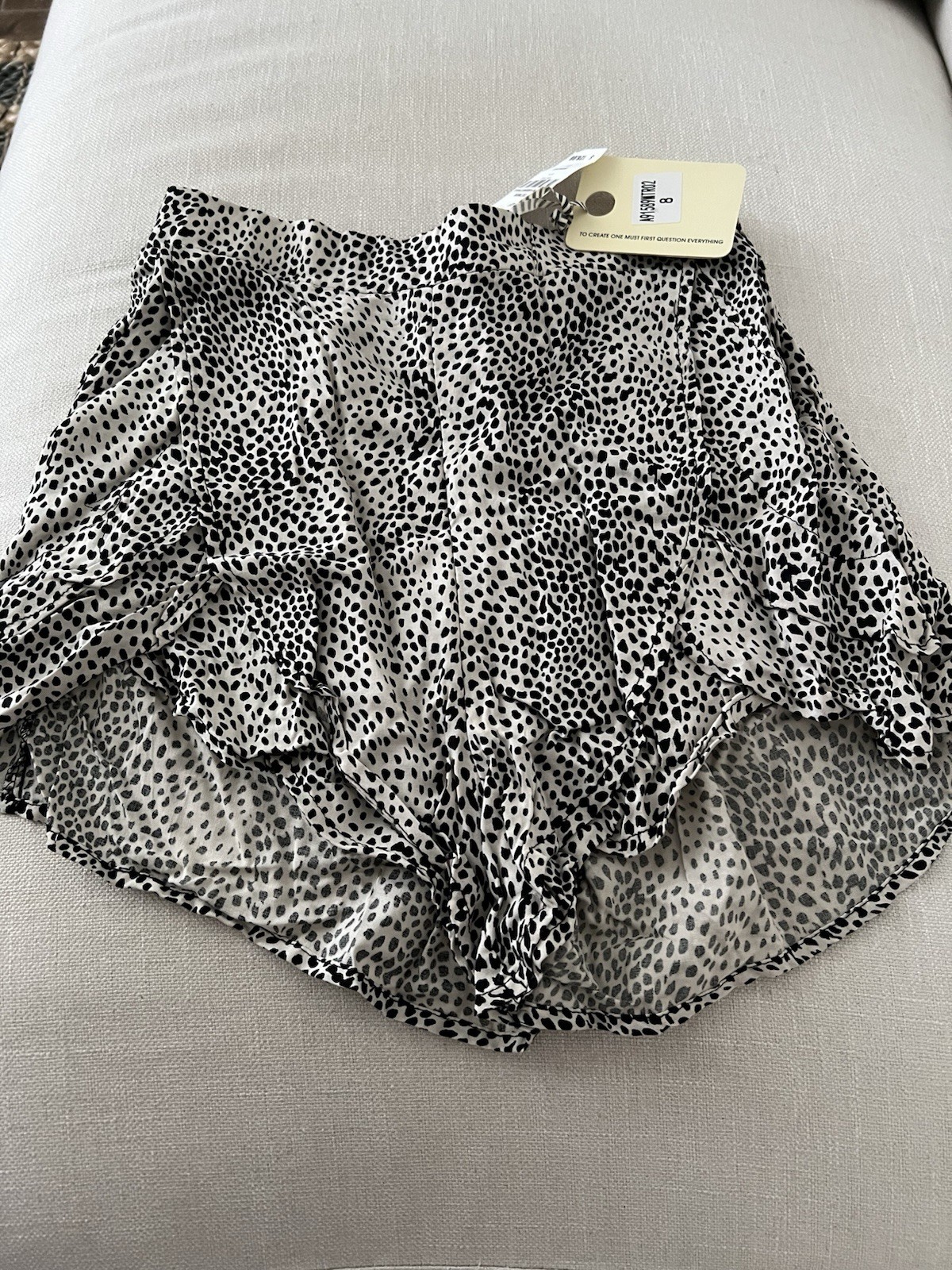 LF Animal Print Soft Shorts NWT