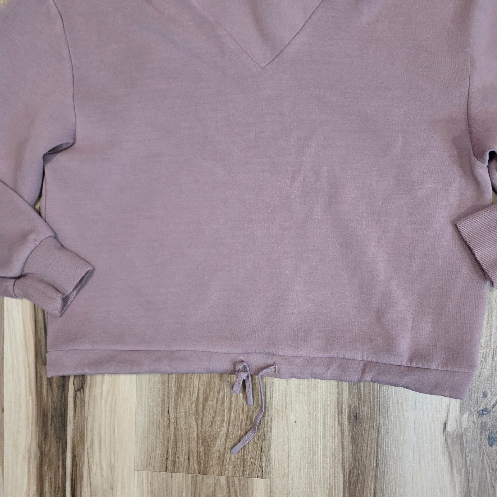 Varley Betsy Sweat DoubleSoft Sweatshirt Women’s Size M Athleisure Purple