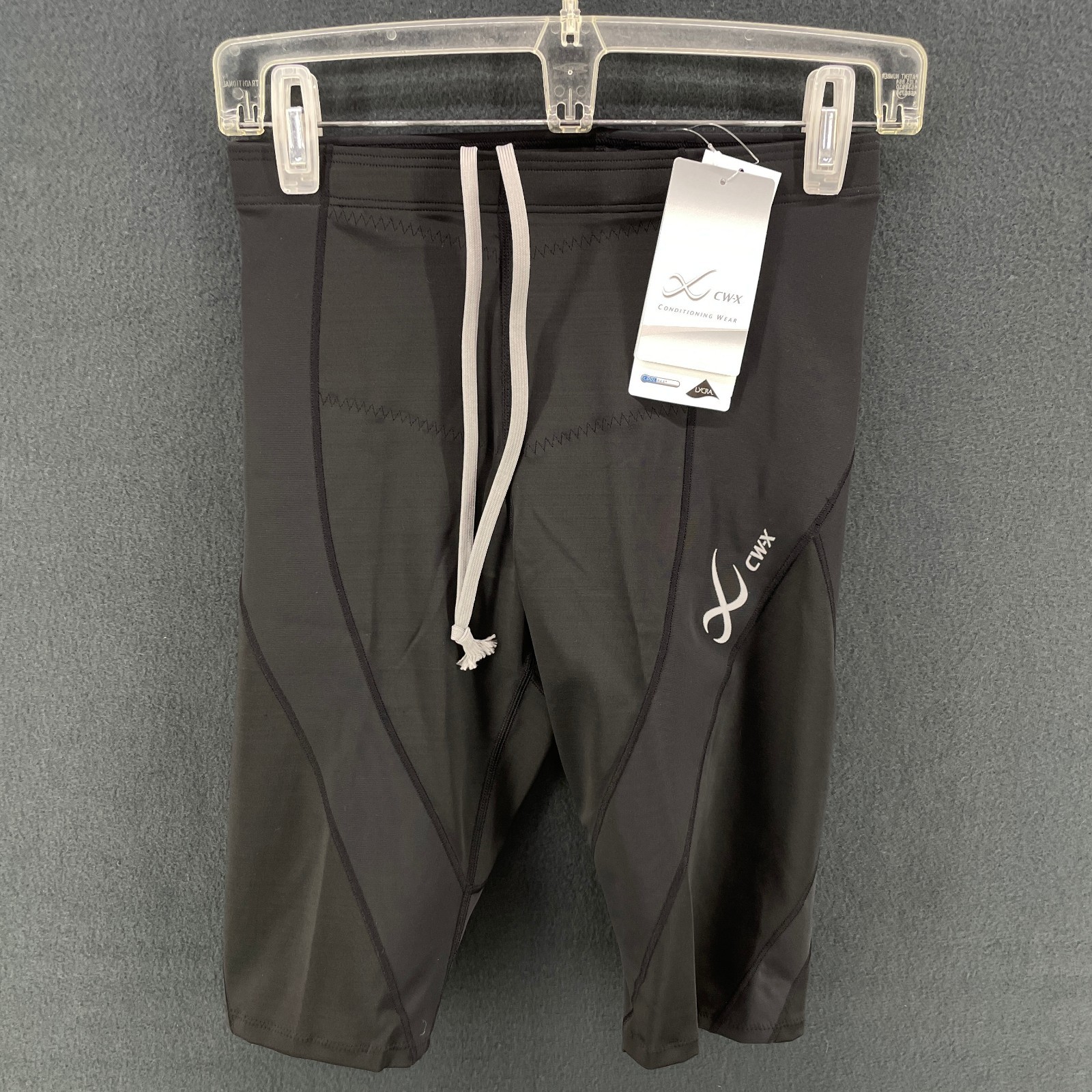 CW-X Compression Conditioning Bike Shorts Sz Large Fitness Running Stretch NWT