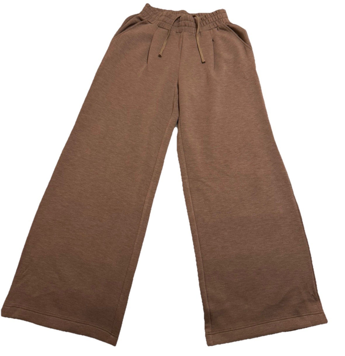 NWT VARLEY Double Soft The Wide Leg Pant & Tyde Zip-Through Sweat Sz Small
