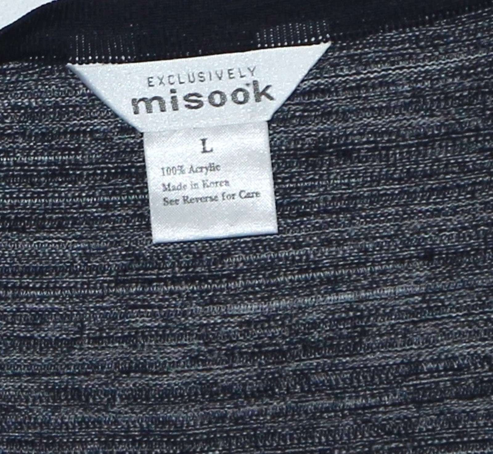 EXCLUSIVELY MISOOK Clsrlss Cocoon Shrug Jckt Center Back Length 29.5 In Sz L EXC