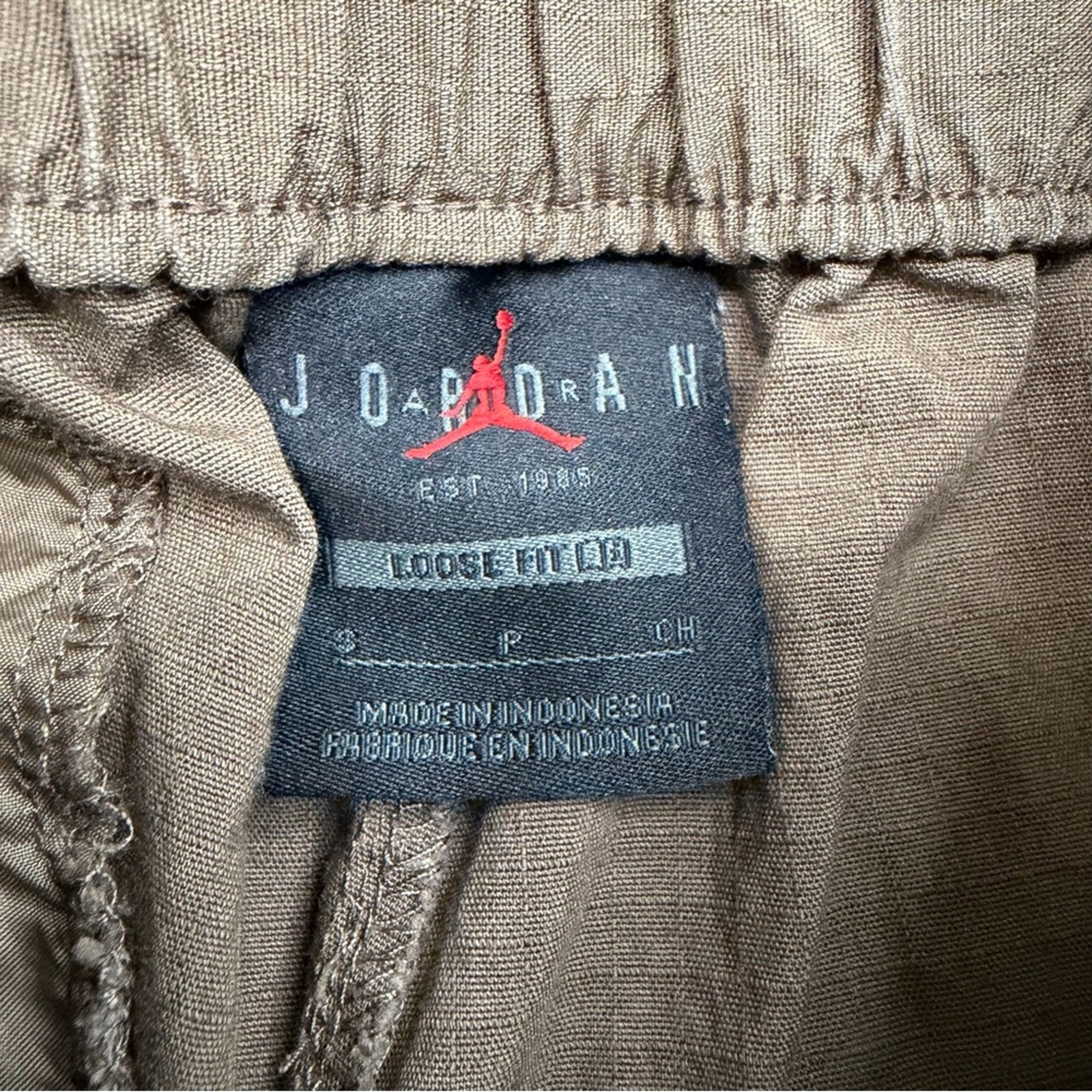 Jordan Women’s Flight Chicago Loose Fit Cargo Pants | Brown | Size Small