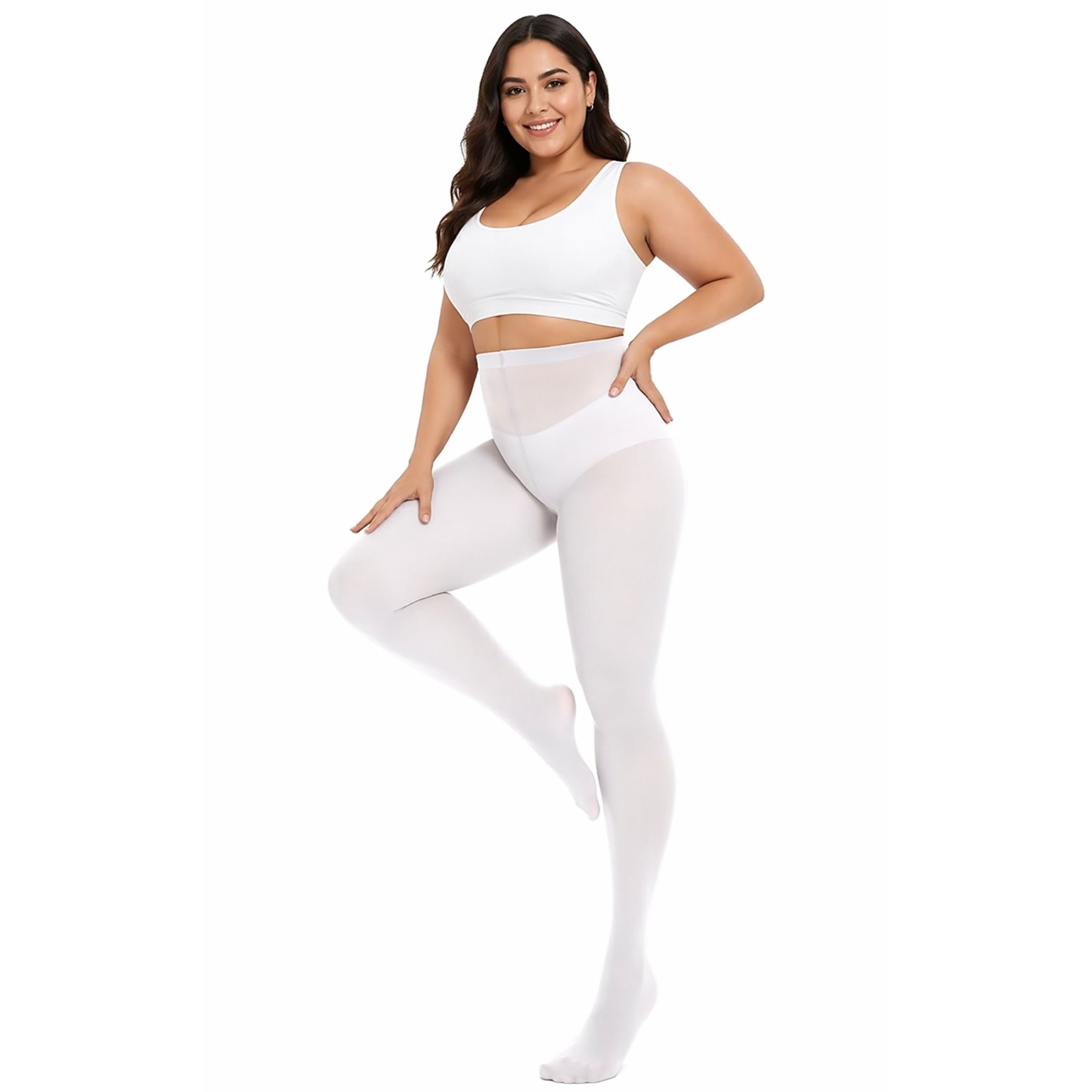 Nylon 1 Pair Packs Tights for Women, Perfect for Daily Wear, Nurses & Teachers