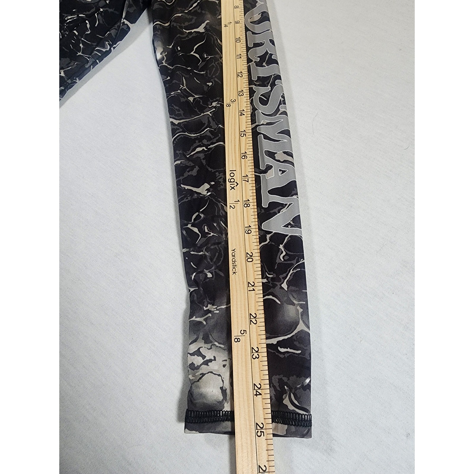 World Wide Sportsman Fishing Hoodie Womens Medium Black White Camo WWS21-6472K