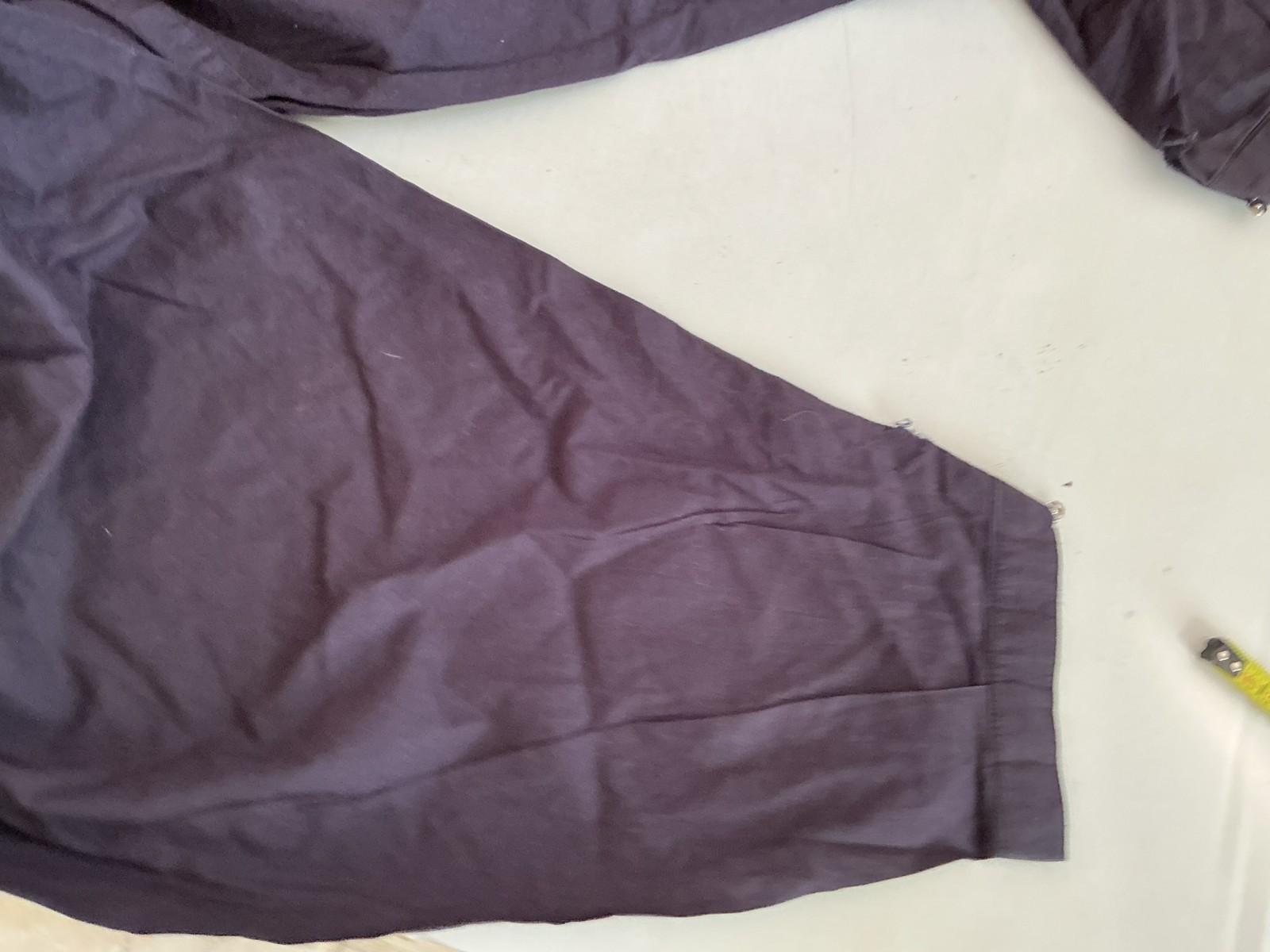 Handsewing Indian Pakistan Women Ethnic Harem Pleated Wide Pants Black Pre-owned
