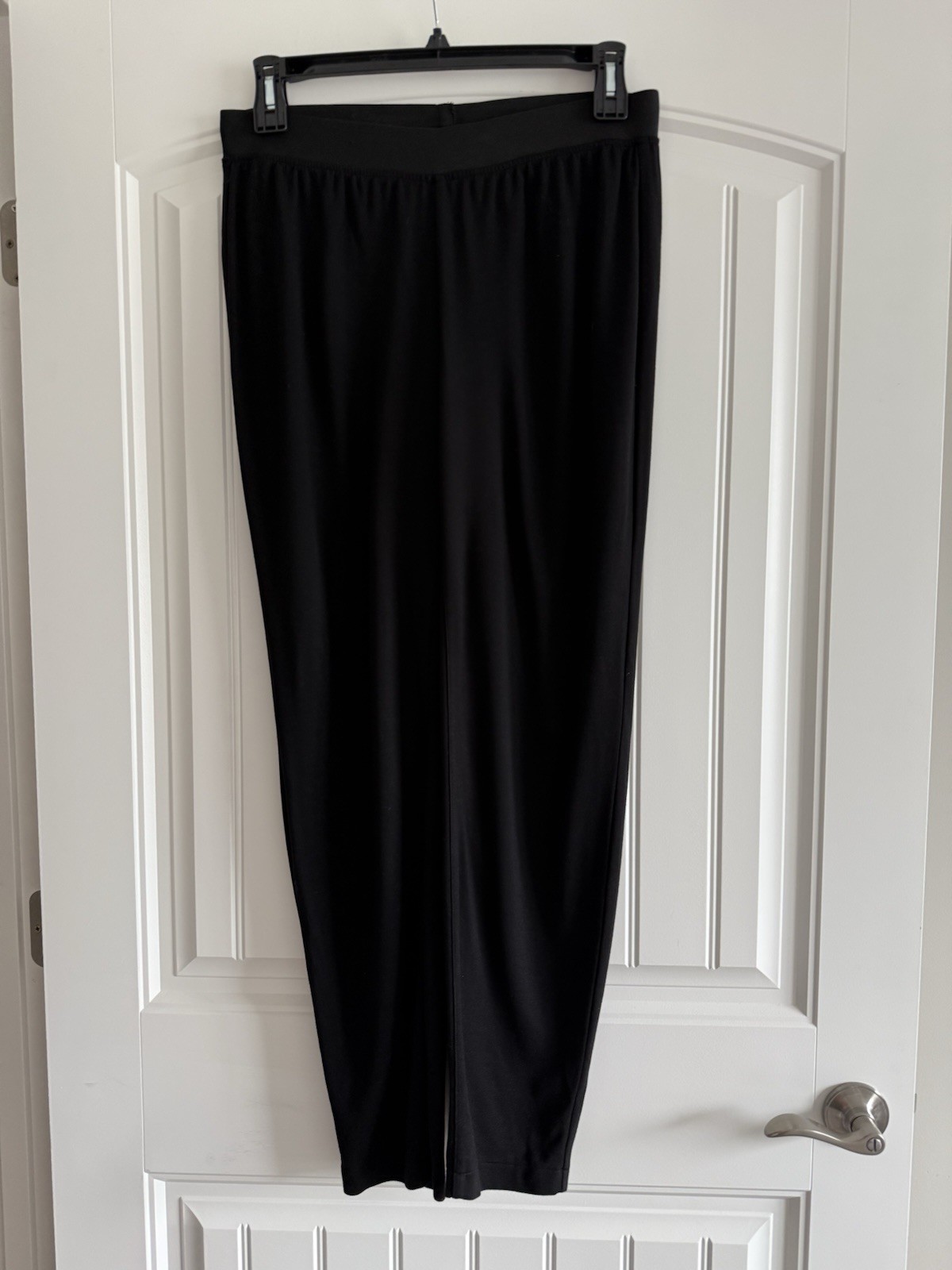 EILLEN FISHER VISCOSE NYLON SPANDEX ELASTIC WAIST PULL ON PANTS SIZE XL/TG
