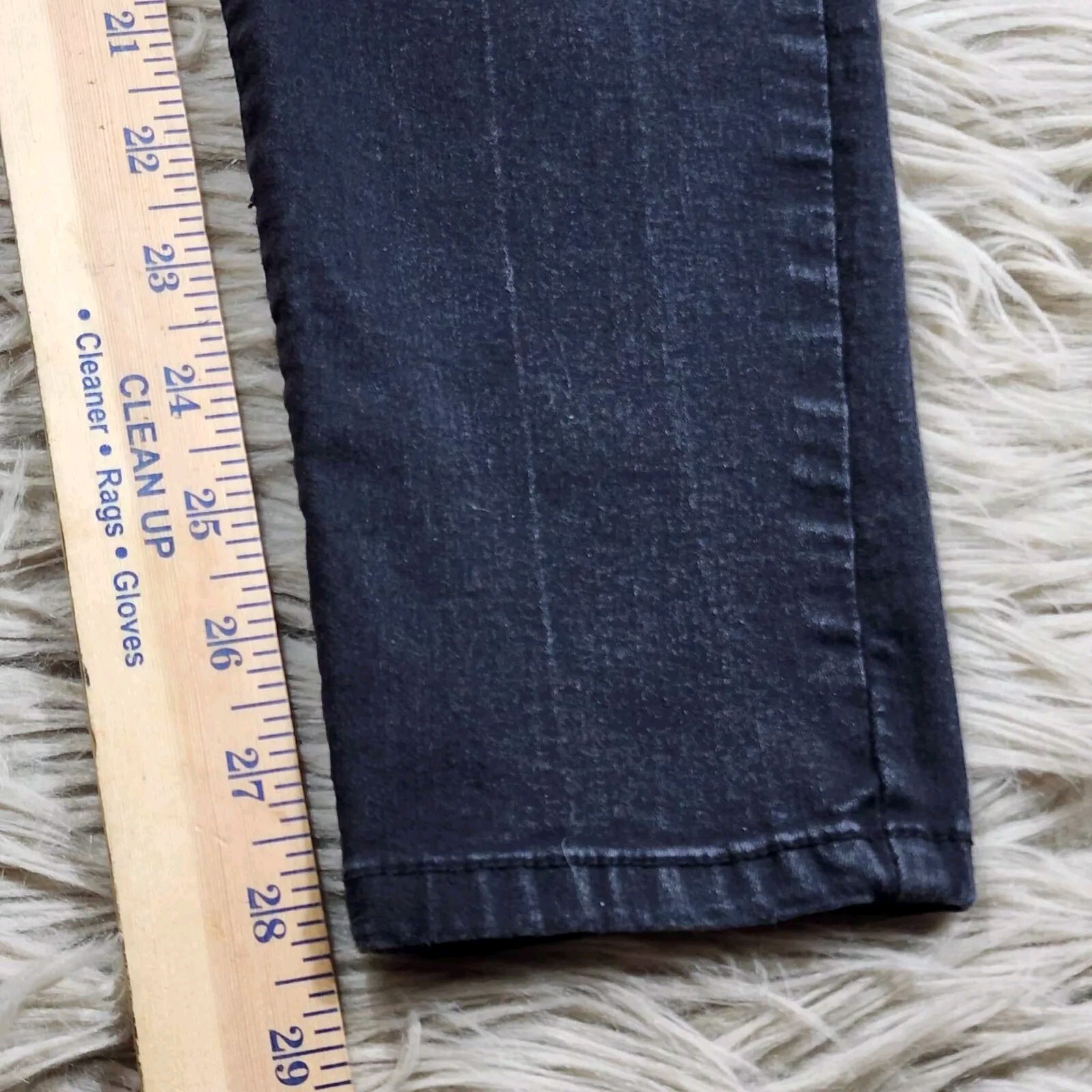 Democracy Jeans Women’s Size 10 Skinny Black Ab Solution Mid Rise Denim Pants