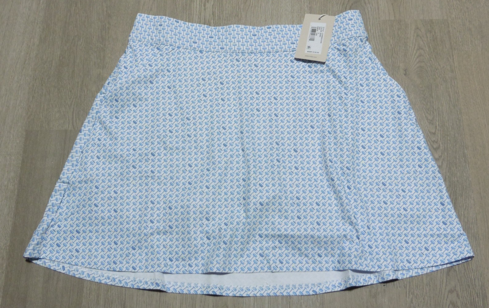 Peter Millar Women’s Small 15in Sally Twist Golf Skort Blue NWT