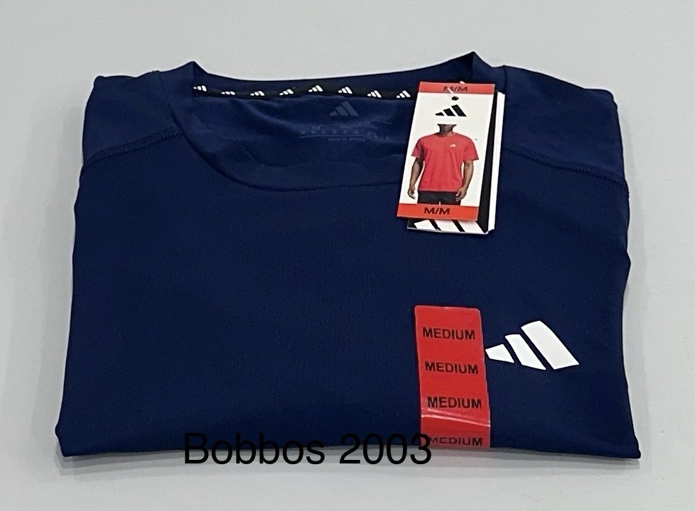 Adidas Men’s Active Tee, Dark Blue, Size M