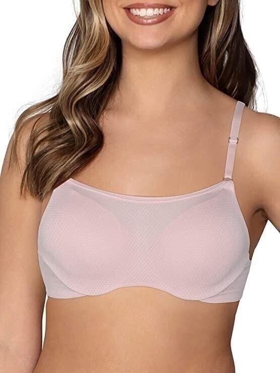 Fruit of the Loom Women’s Cami Bra Breathable with Convertible Straps