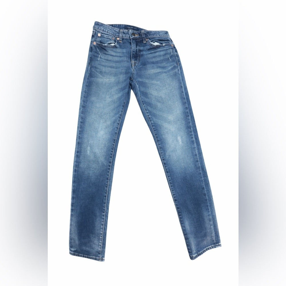Aéropostale Skinny Jeans Women 29×32 Medium Wash Distressed Stretch Denim