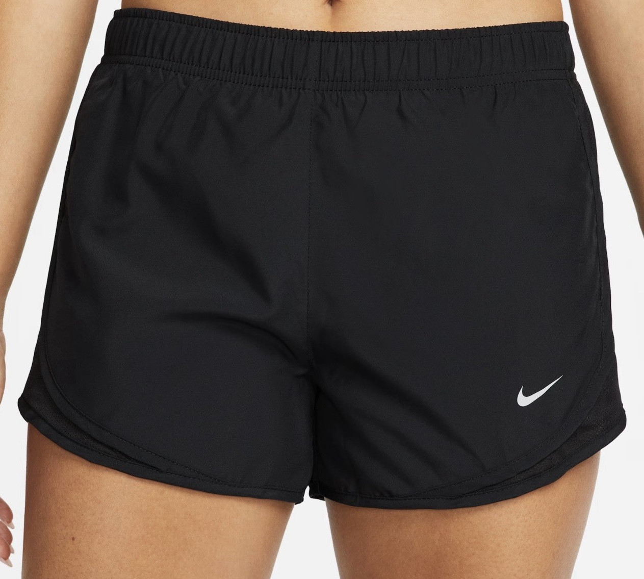Nike Tempo Dri-FIT Women’s Black Running Athletic Shorts Drawstring M