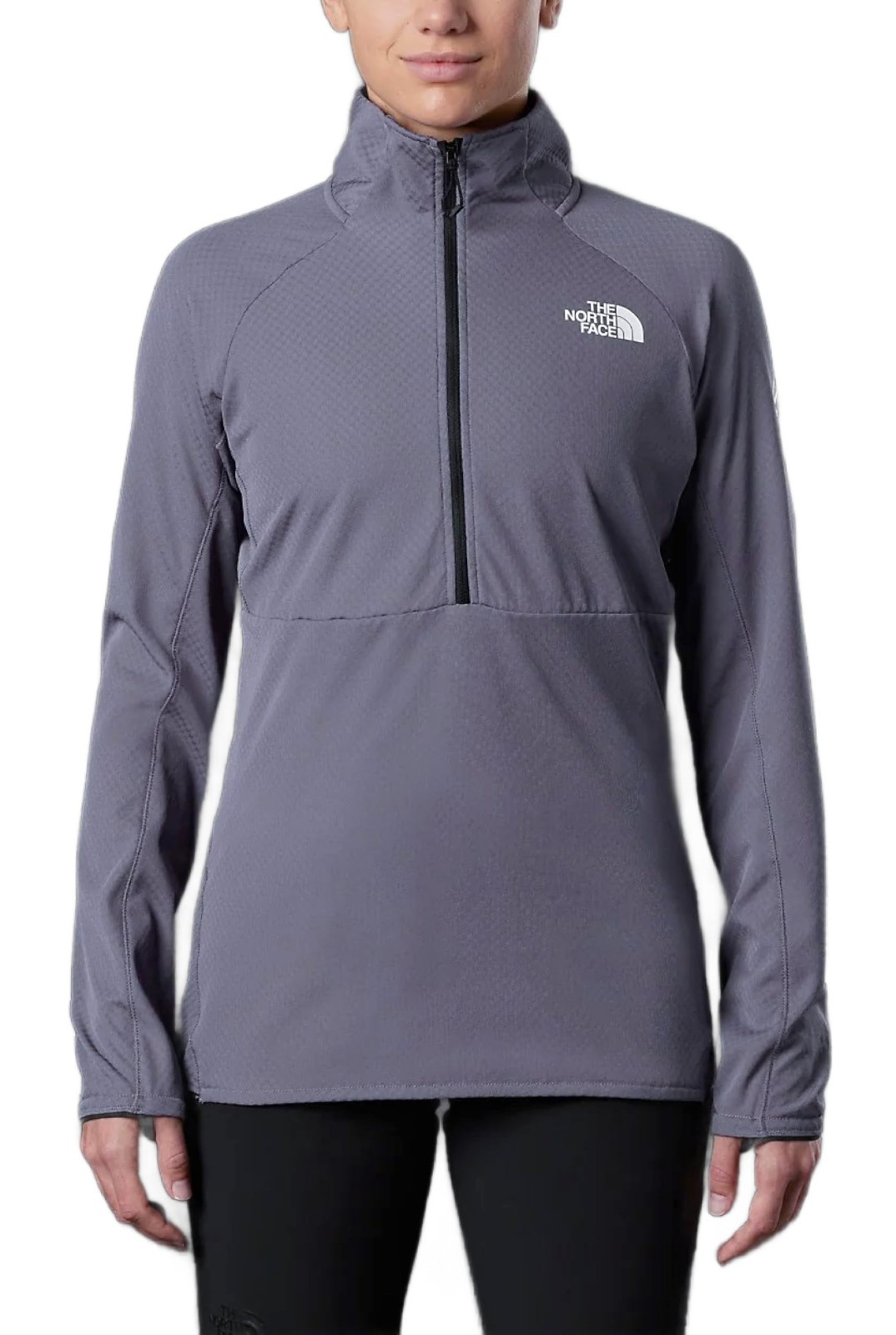 The North Face Summit FUTUREFLEECE 1/2 Zip Lightweight Fleece Slate Lunar Size S