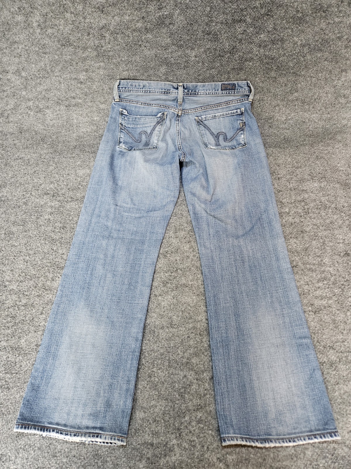 Citizens of Humanity Annina Button Fly Distressed Jeans Womens 32 Made in USA