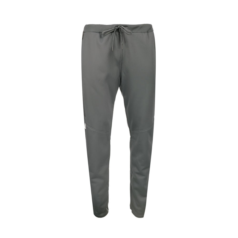 adidas Travel Tapered Drawstring Pants Womens Grey Casual Athletic Bottoms HR514