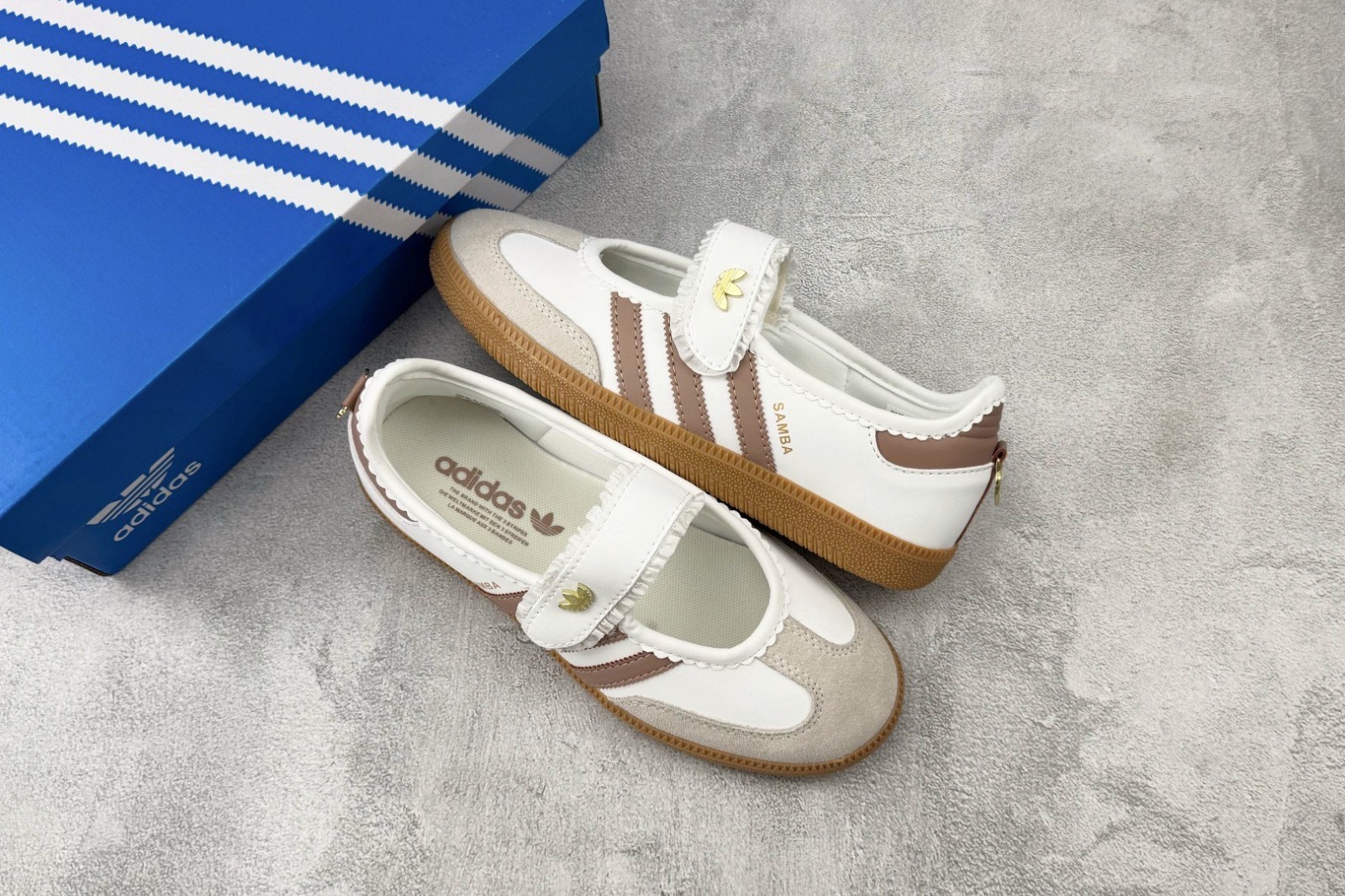 Adidas Originals Samba Mary Jane Sports Sneakers KH 6230 NEW WITH BOX