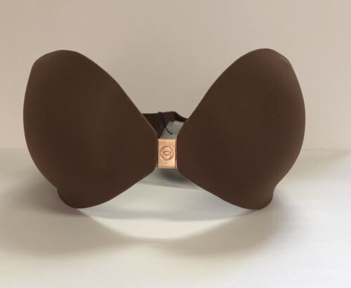 Top Seller NWT 34B Strapless Mocha Bustier/ Push up Bra- Clasp in front.