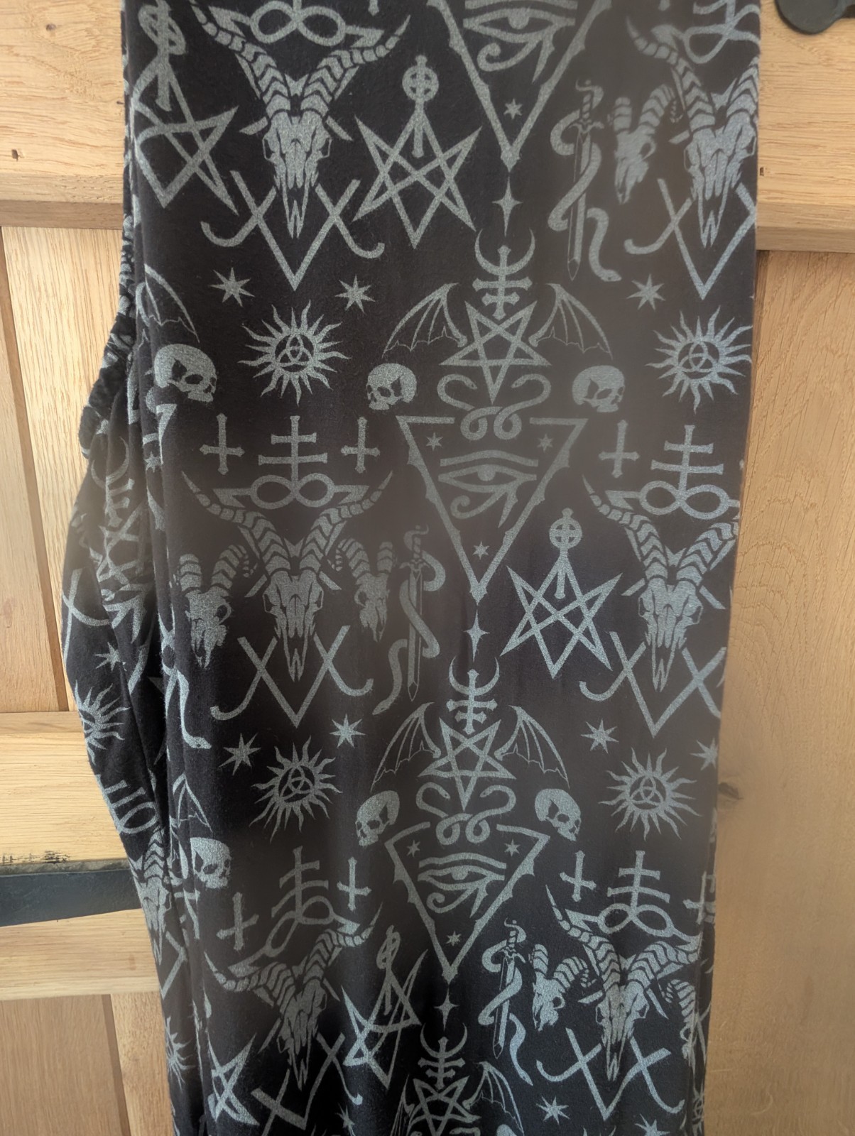 Killstar Over Queen Maxi Dress Size 4XL Occult Pattern Goth Alternative Summer