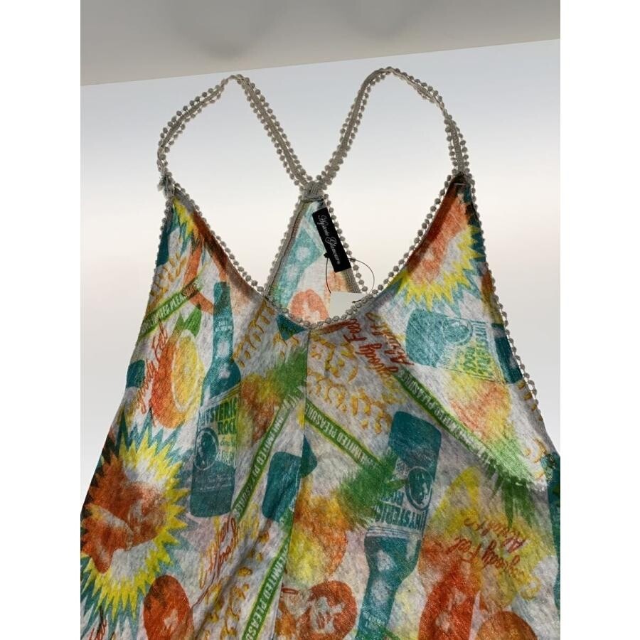 Hysteric Glamour Women Camisole Dress Rayon Multicolor All Over Print Auth