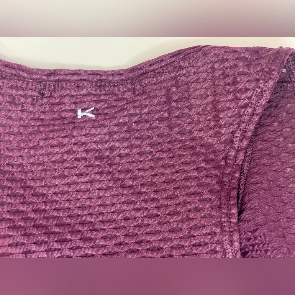 Koral Raegan Netz Tank in Purple Size L