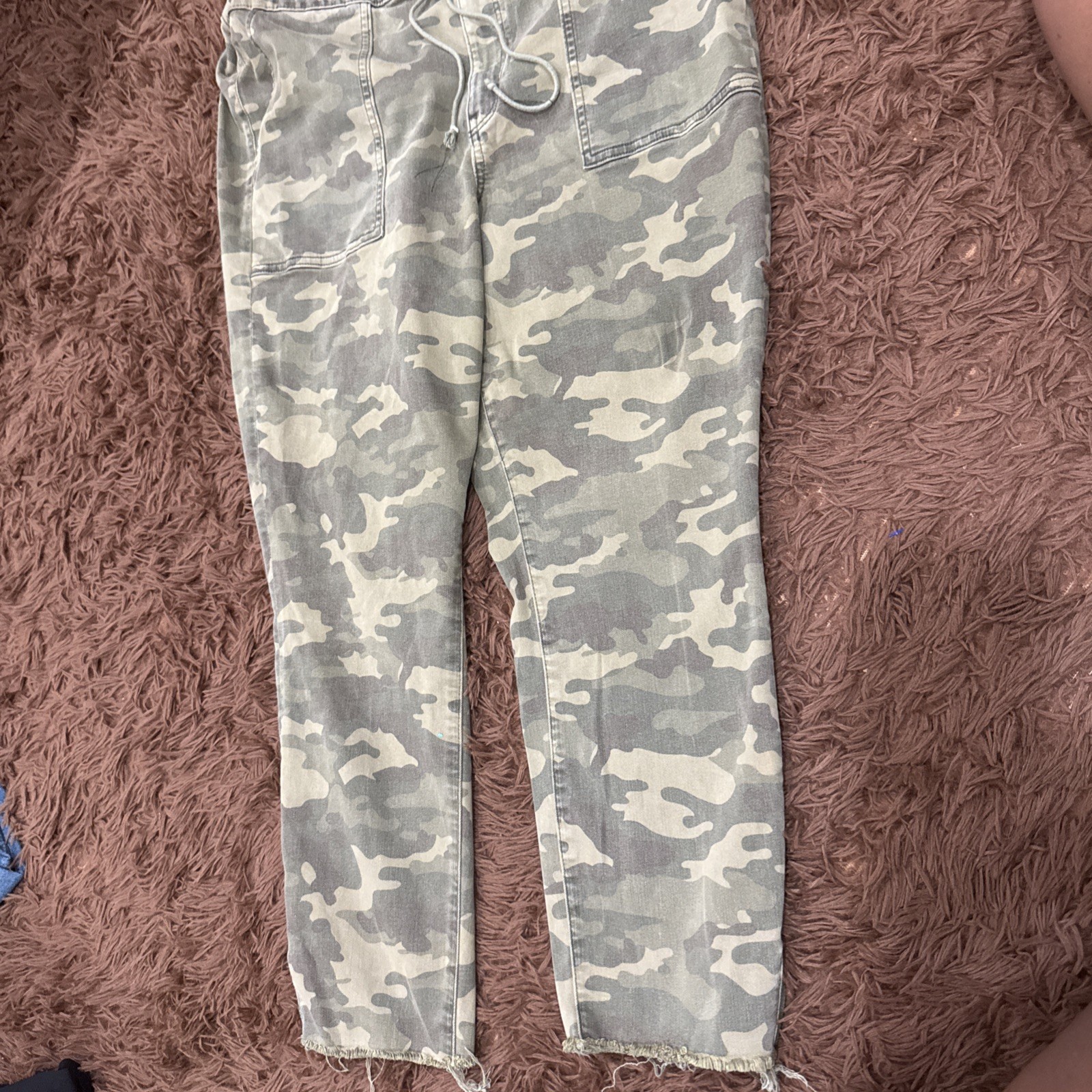 American Eagle Kick Boot Cut Jeans Womens 000 Blue Low-Rise Stretch 18