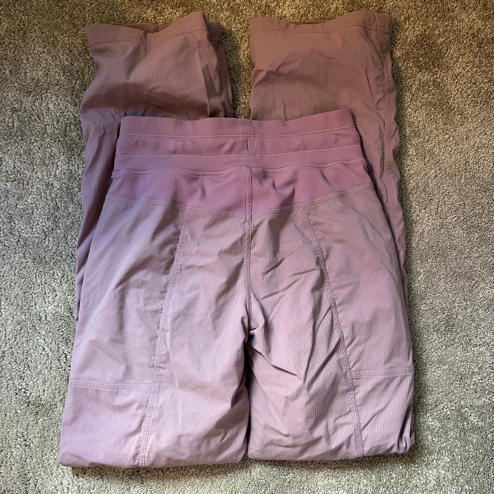 Lululemon Purple Eggplant Full Length Dance Studio Pants Size 2