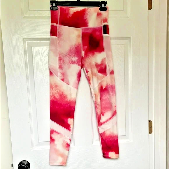 Women’s BSP Pink Tie-Dye Leggings Size S