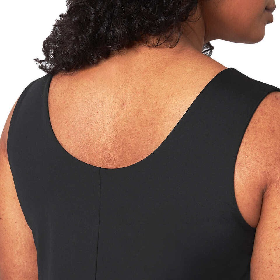 Mondetta Women’s Everyday 2-IN-1 Tennis Dress + Short, Black, Size M