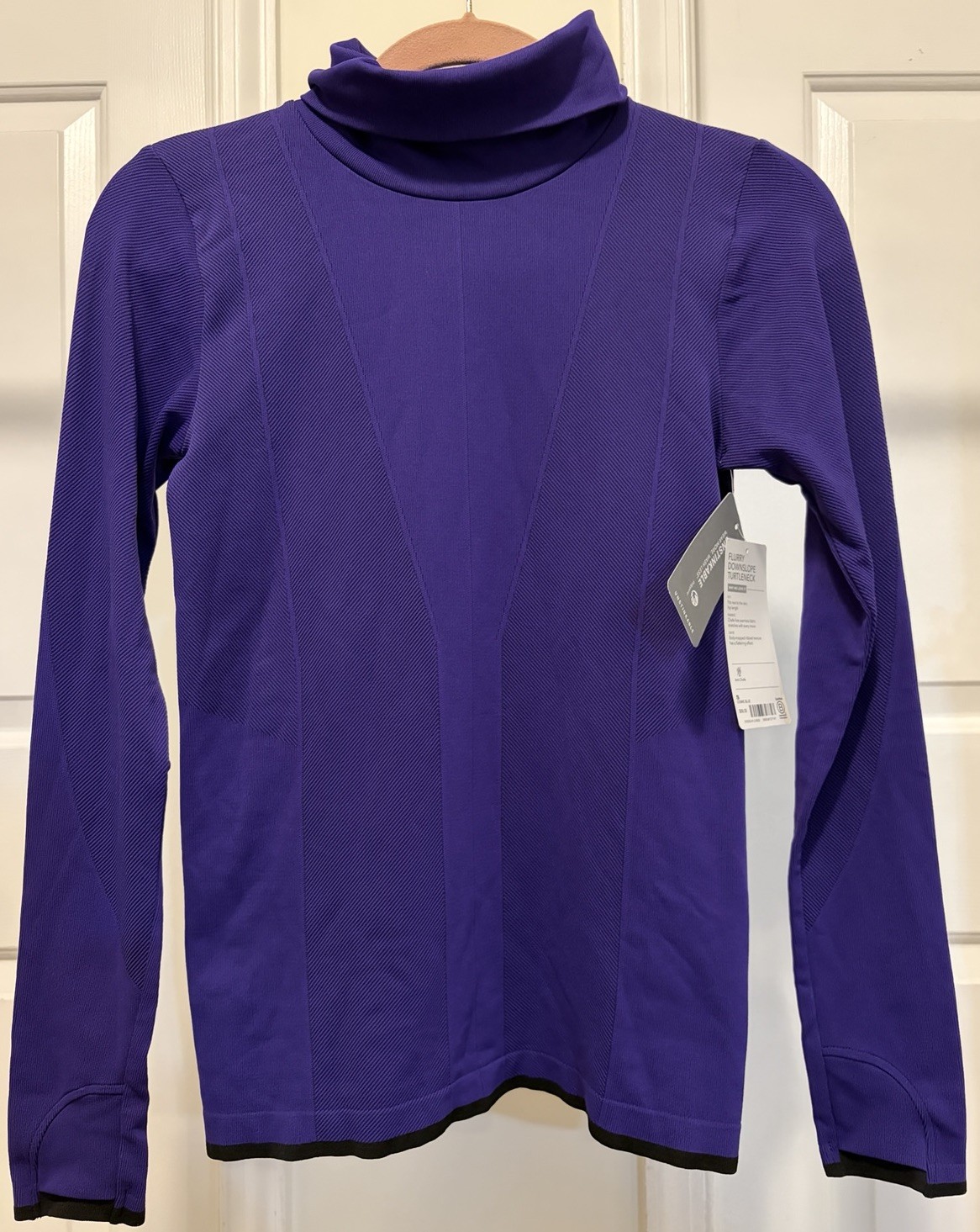 *New w/ tags* Athleta Flurry Downslope Turtleneck. Size: S. Color: Cosmic Blue