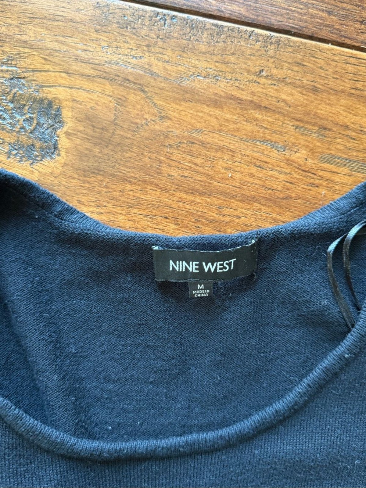 Nine West Black Sweater Dress