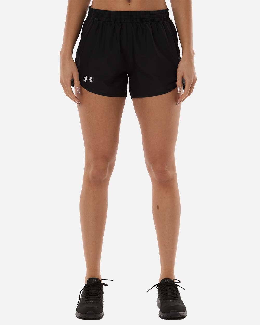 Under Armour Women’s UA Fly-By Unlined 3″ Short- Sweat-Wicking Apparel Loose Fit
