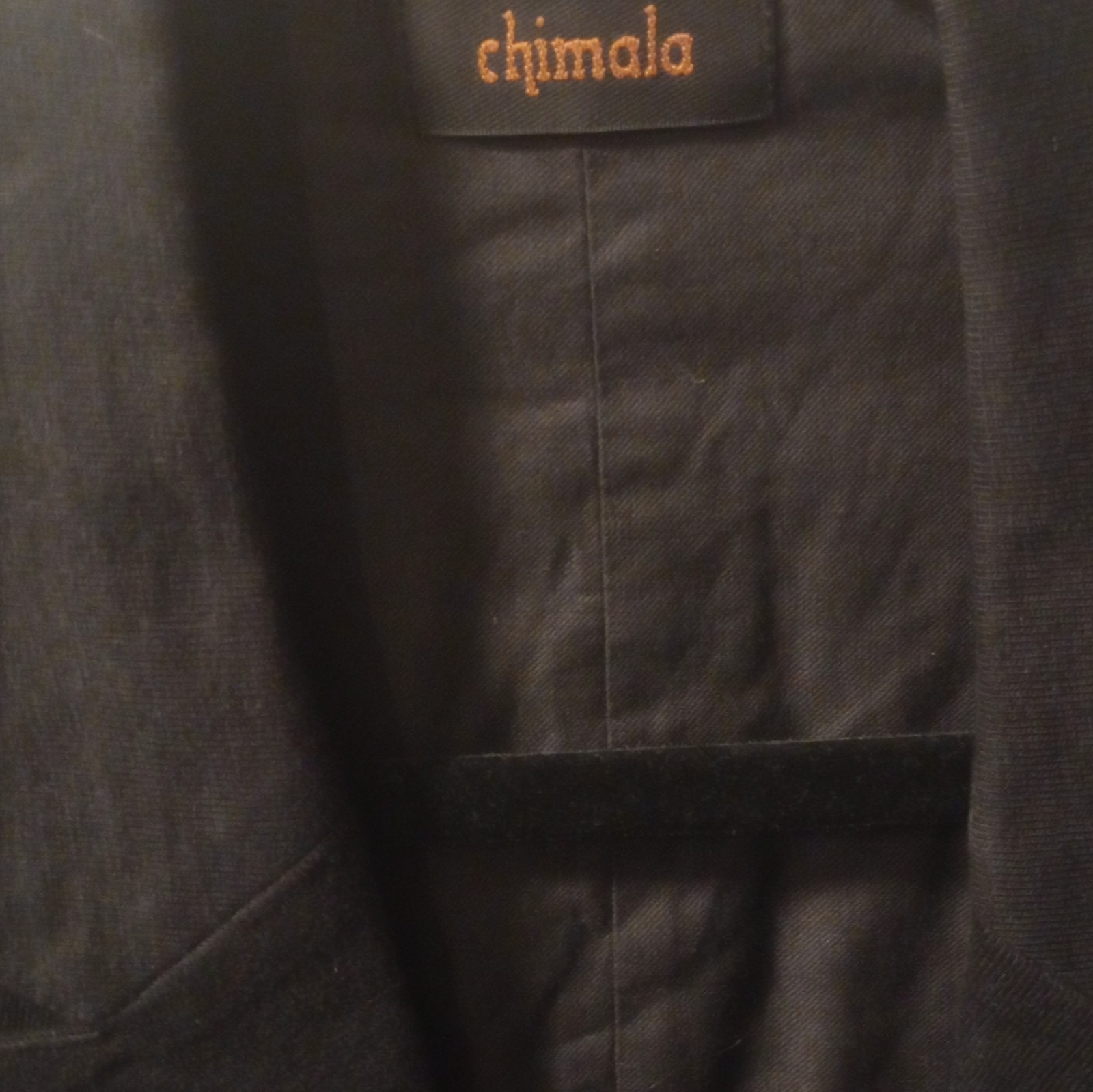 Chimala Vintage Japan cinch back Women’s Black Vest