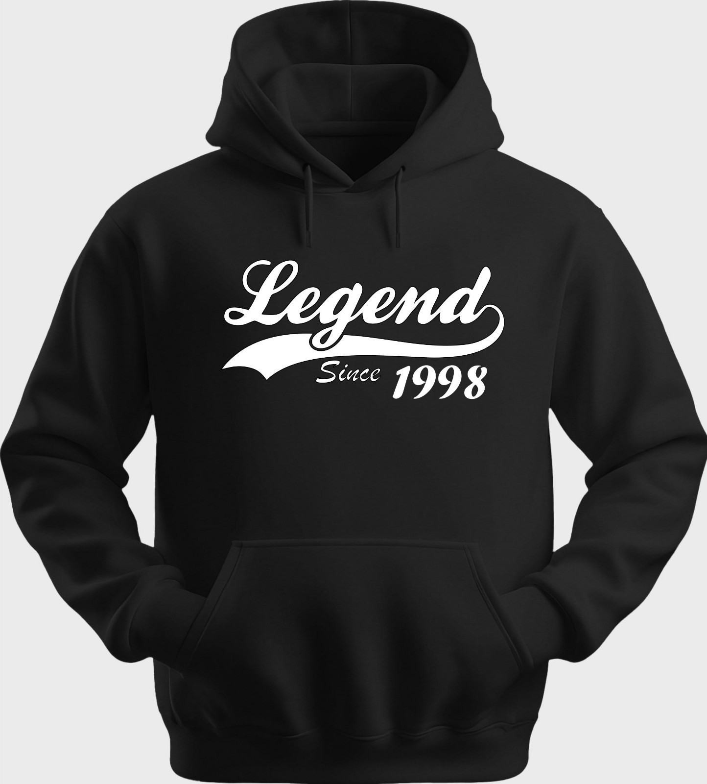 Funny Unisex Hoodie Hooded Sweatshirt Gildan Blend Legend Since 1998 H0380