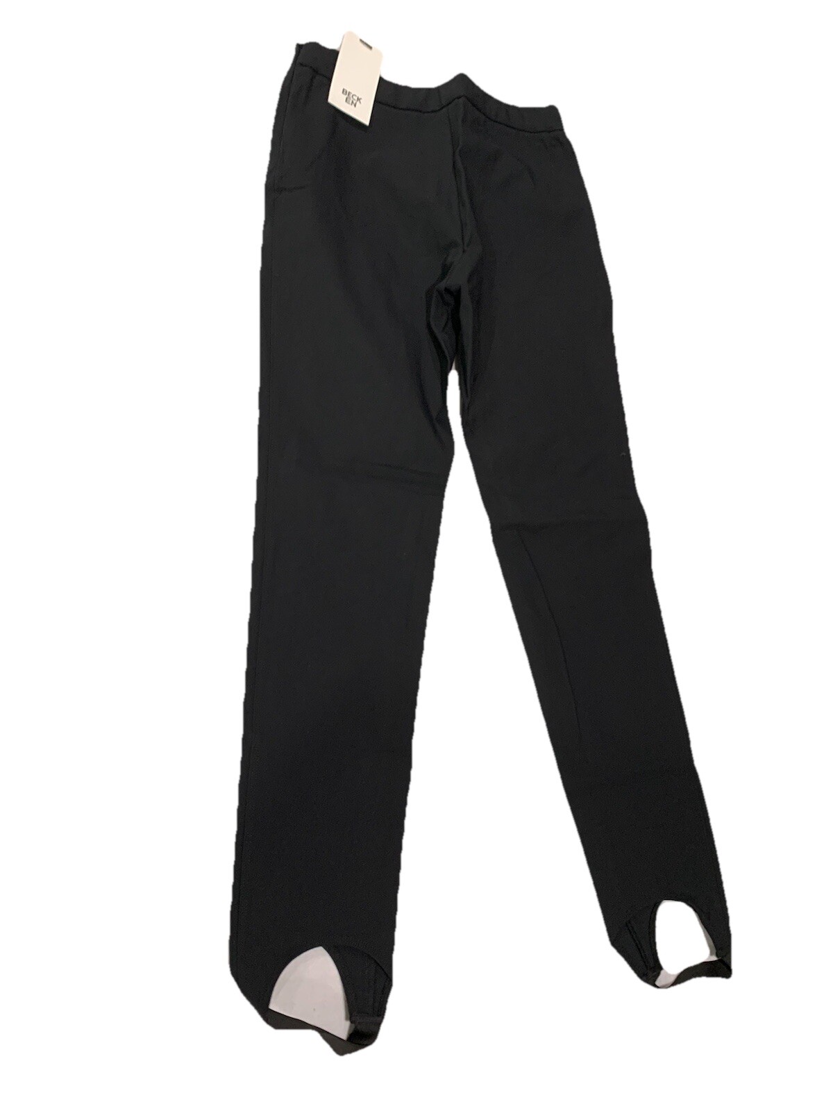 BECKEN WOMENS Black Colored Equestrian Cott Stir Riding Pant Size 6,$395