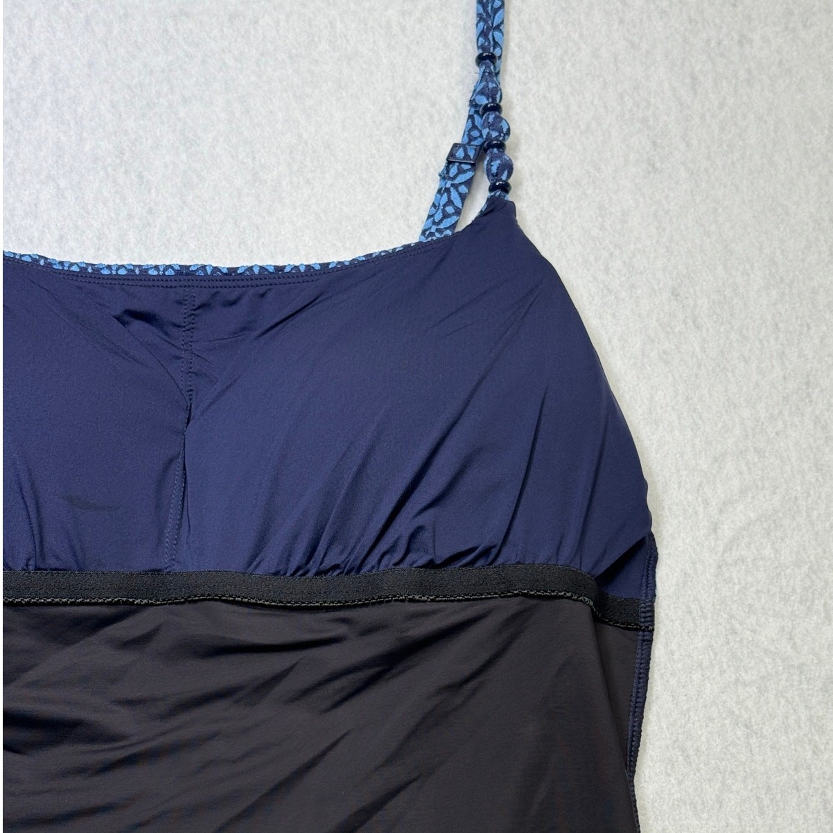 La Blanca Women’s Charmed Coast Lingerie Mio One-Piece Swimsuit Blue 14 $129