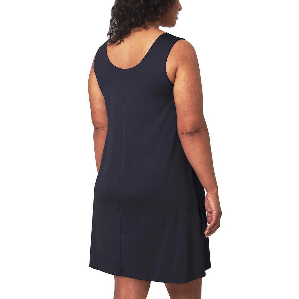 Mondetta Women’s Everyday 2-IN-1 Tennis Dress + Short, Black, Size M