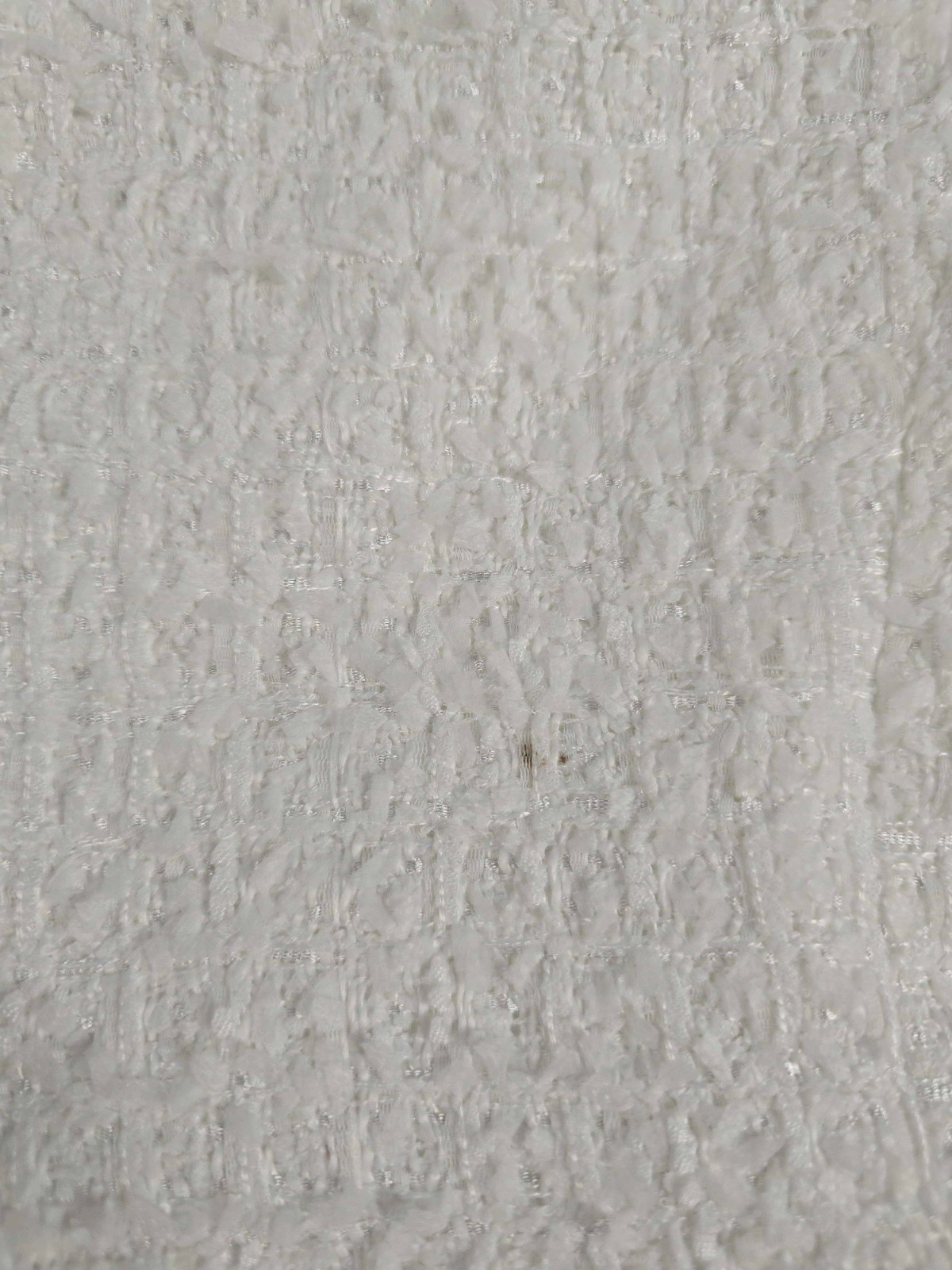 Giselle Single Breasted Tweed Blazer White THE NOLI SHOP