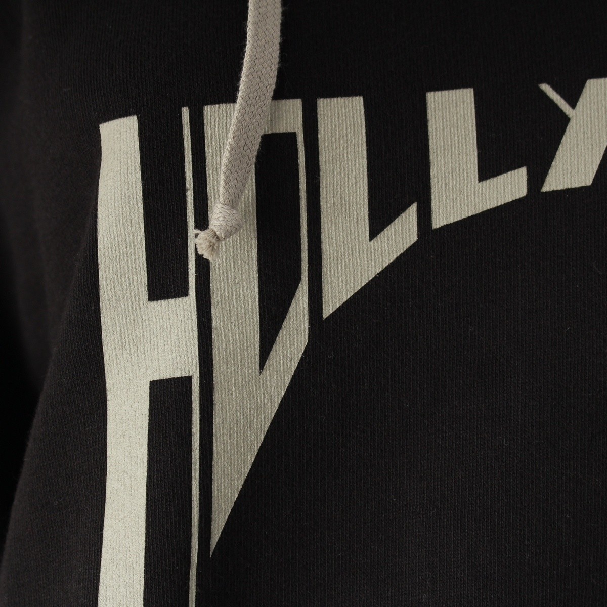 Rick Owens 25Stainless Steel Dark shadow cotton OVERSIZED HOODIE (Oversized …