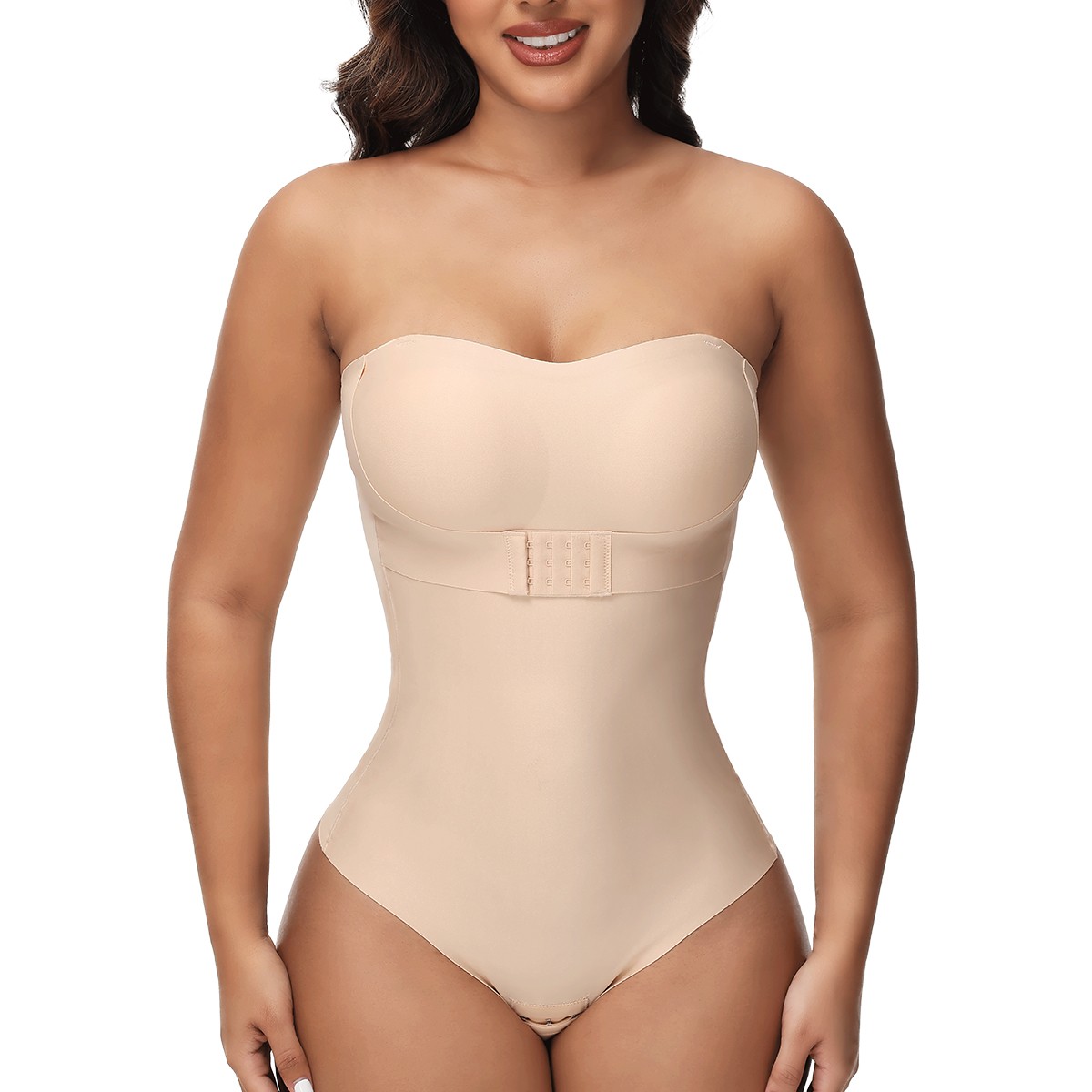 Strapless Shapewear Bra Bodysuit Tummy Control Strapless Bra Shapewear for Women