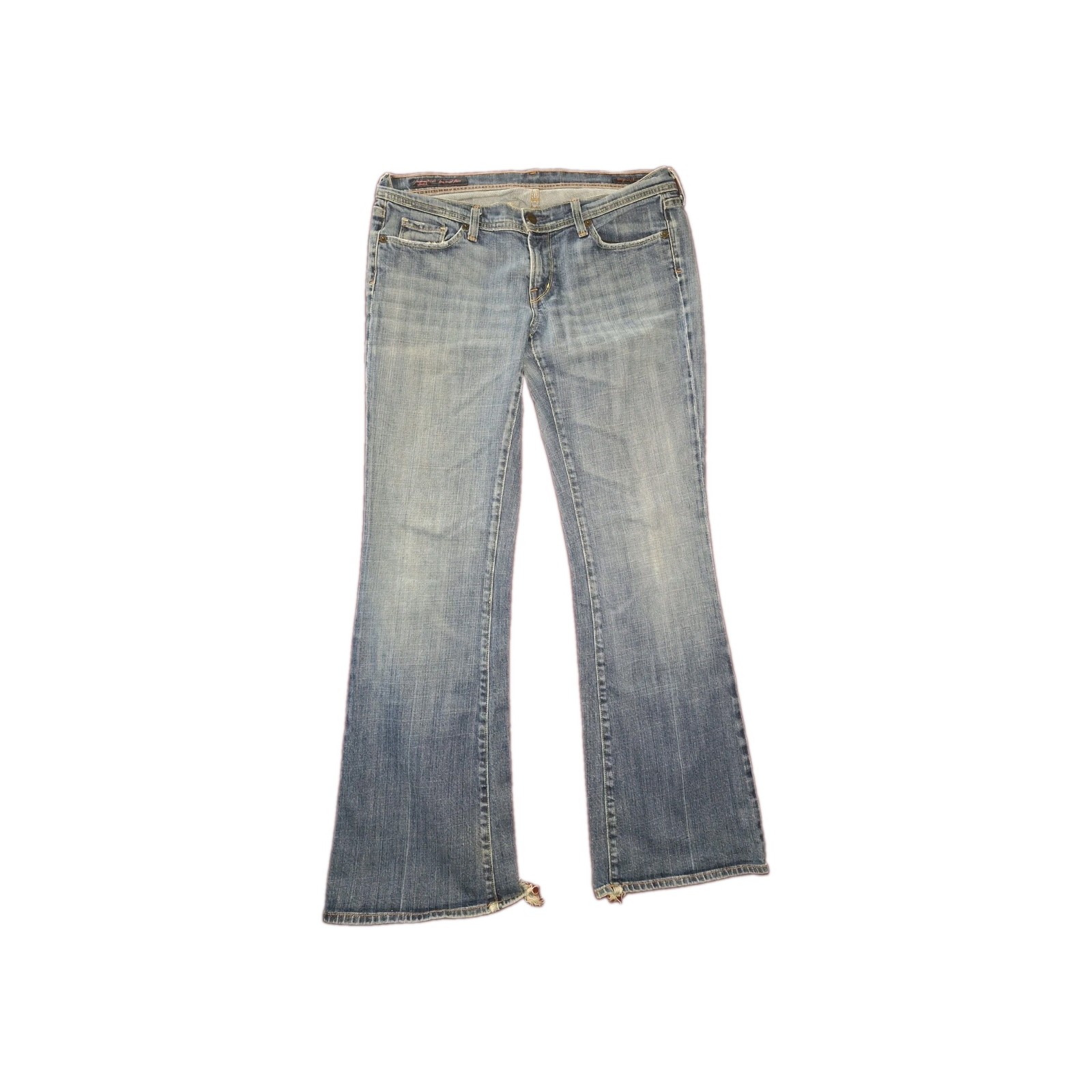 Citizens of Humanity Distressed Naomi 065 Low Waist Flare Women’s Size 32w 31L