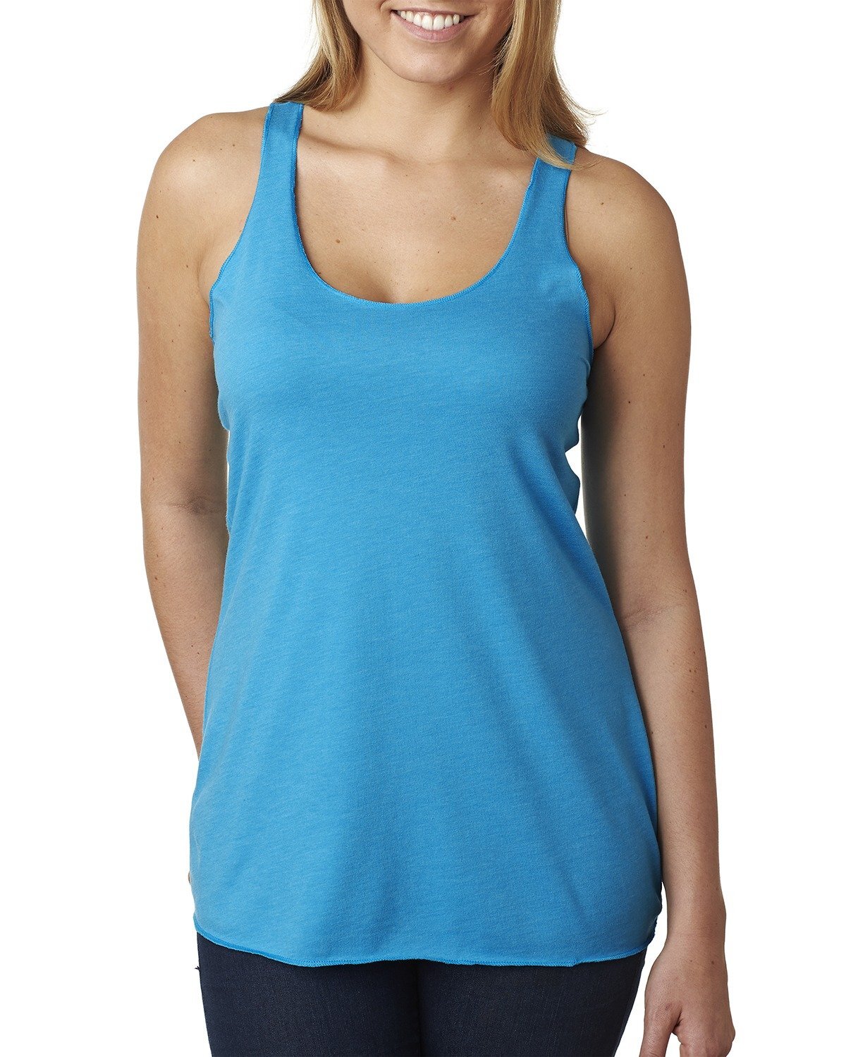 5 Pack Of Next Level Apparel Ladies Triblend Racerback Tank – 6733