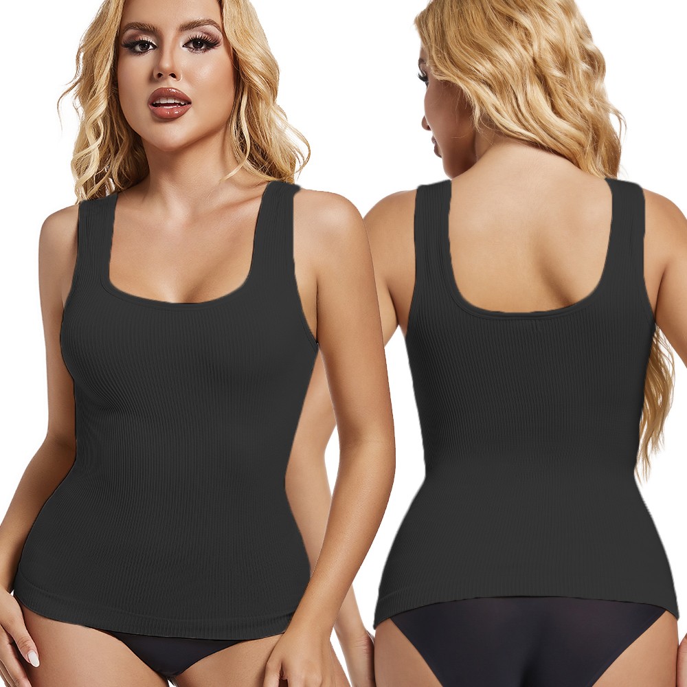 Slimming Tummy Control Tank Top Women Compression Shapewear Cami Vest Shaper US