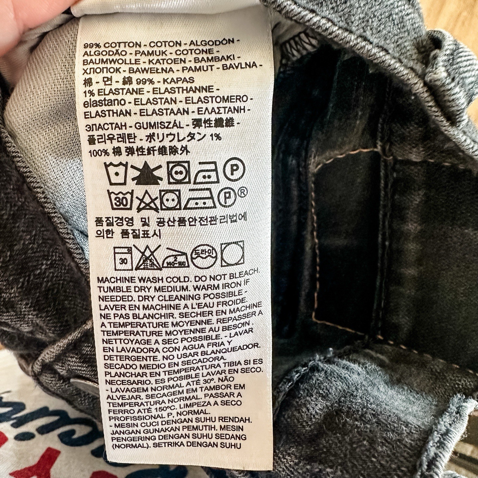 Women’s Black Levi Strauss & Co. Jeans W32 X L32 99% Cotton 1% Elastane