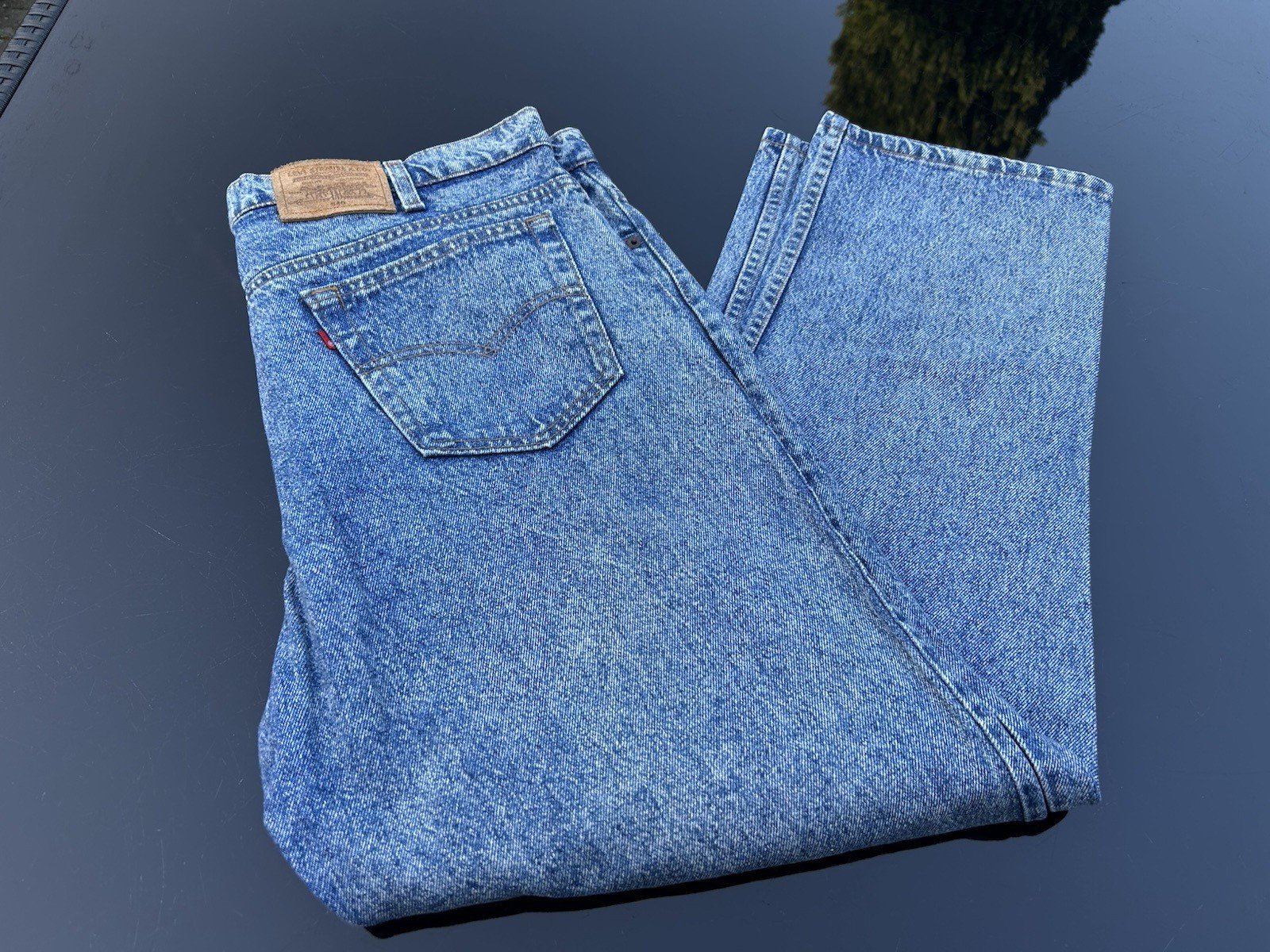 Levi 540 Jeans Waist Size 40in Inside Leg 31in In Cotton Denim Straight Leg