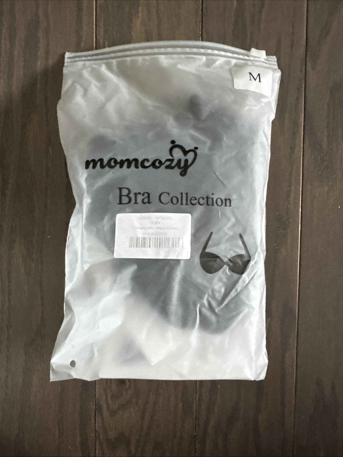 Momcozy nursing bra size medium maternity hands free black pregnancy comfort