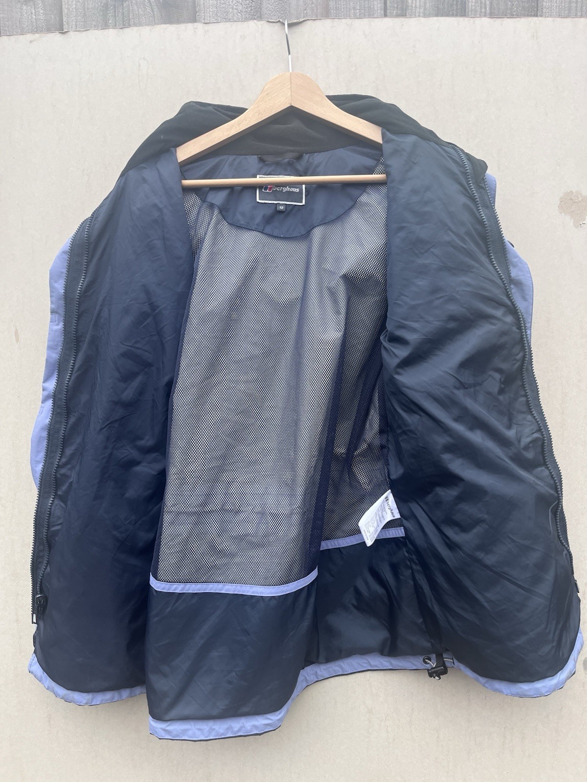 Berghaus Women’s Goretex Performance Shell 3-in-1 Coat Fleece Jacket – UK 12