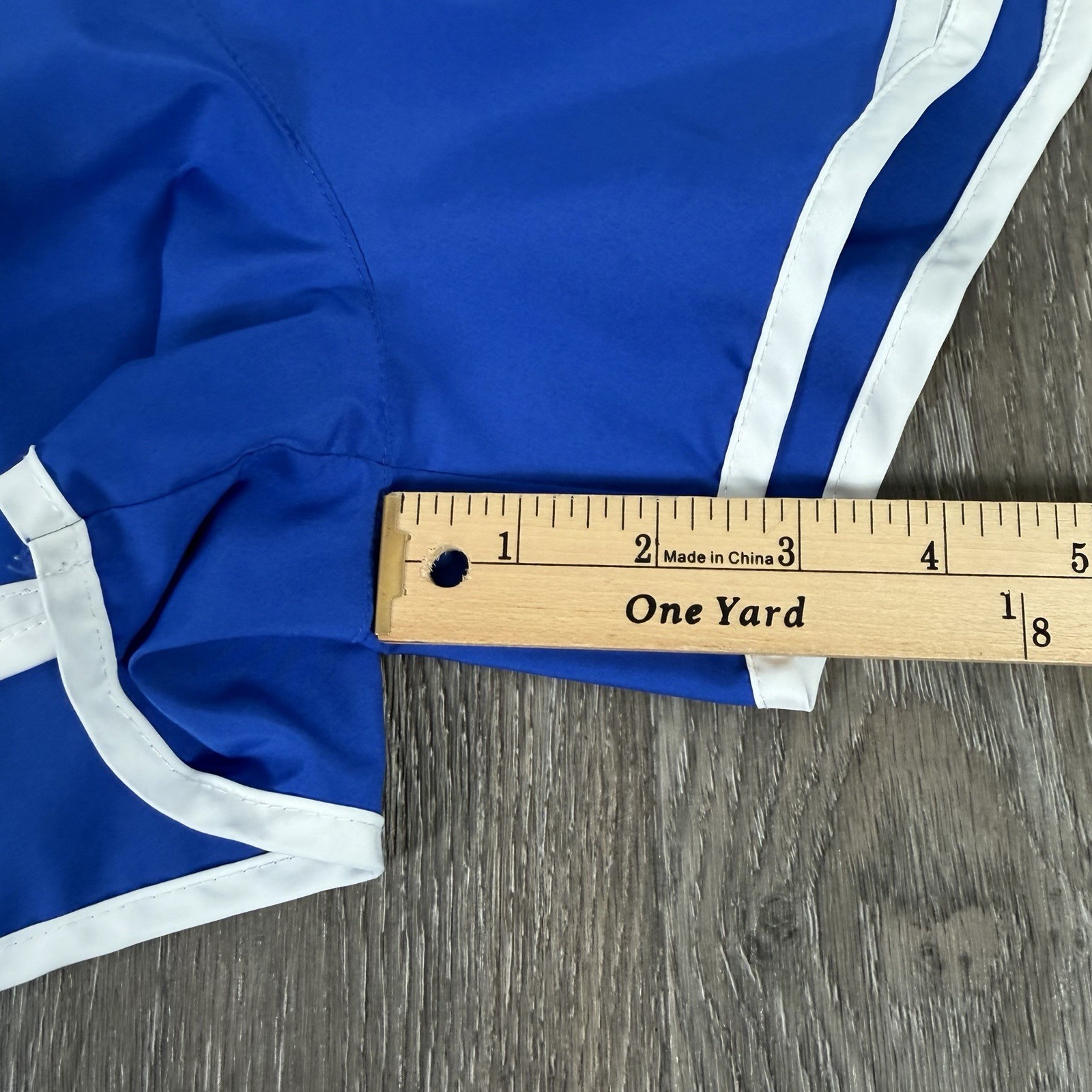Nike Tempo Running Shorts Women’s Large Blue Brief Lined Gym Workout 831558